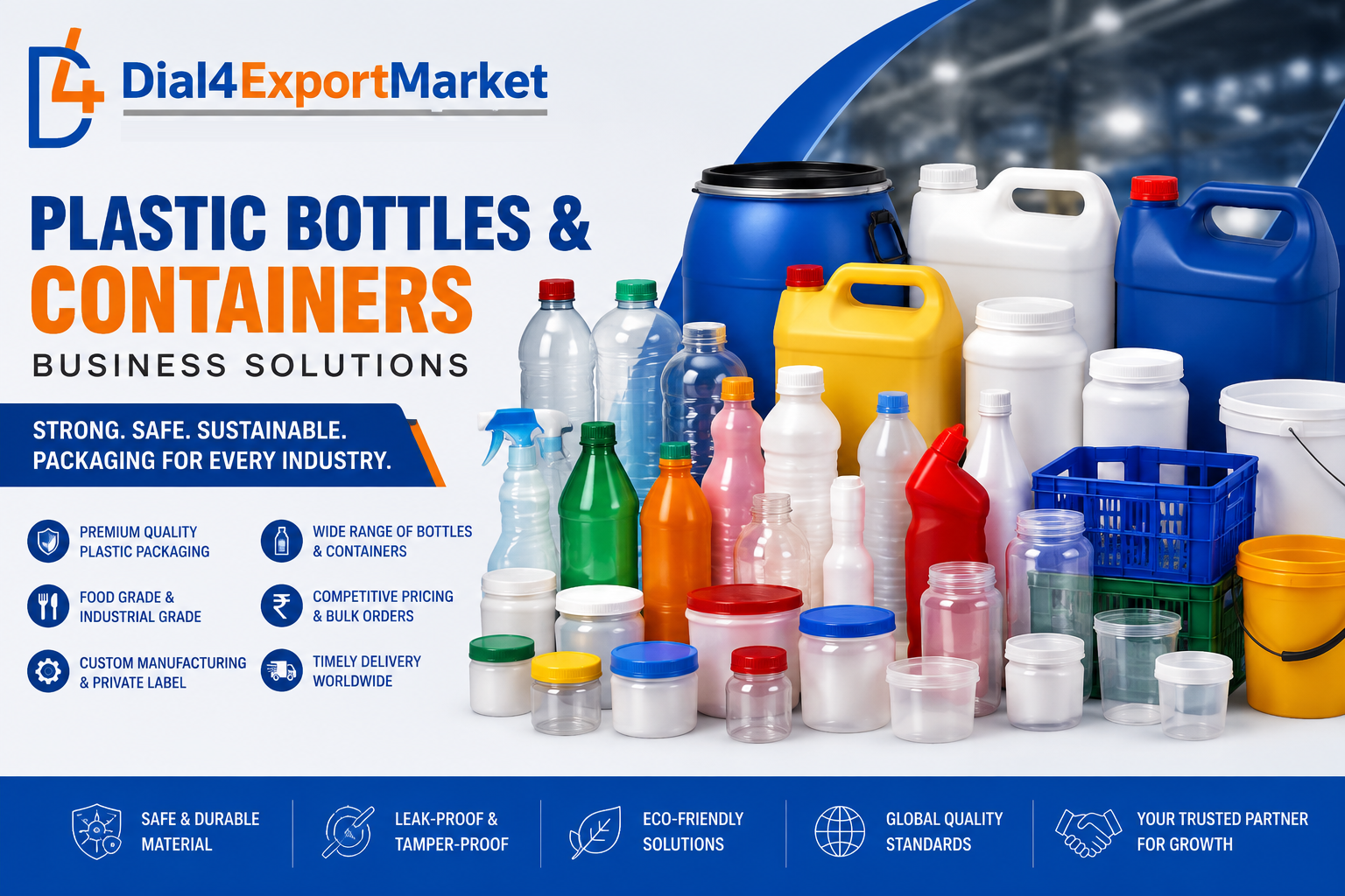 Plastic Bottles & Containers Business Solutions